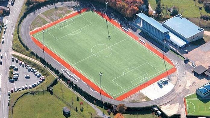 Uno scorcio del campoUn fondo nuovo di zecca per il campo da calcio di Sabbio ChieseUna veduta aerea del centro sportivo sabbiense