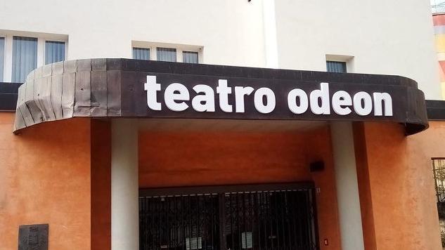 L’ingresso del Teatro Odeon: al via i lavori di riqualificazione