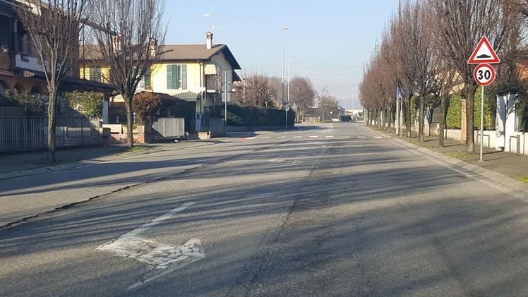 Via Mulini è una delle strade più interessate dal nuovo trafficoVia Mulini verso l’ex Stefana