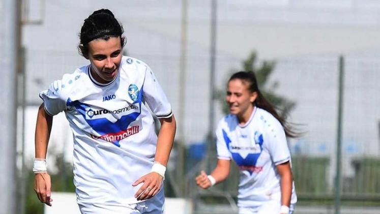 Mirella Capelloni: l'attaccante del Brescia è la vincitrice del sesto bonus da trecento punti