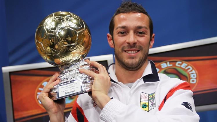 Alessio Baresi ha vinto il Pallone d’Oro 2010 grazie alle performance con Montichiari e Rudianese
