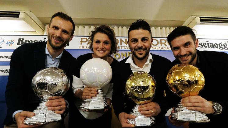 Mauro Moreschi  (Argento), Cristiana Girelli (Perla), Giordan Ligarotti (Oro) e Fabio Ferlinghetti (Bronzo): sono i vincitori del 2015