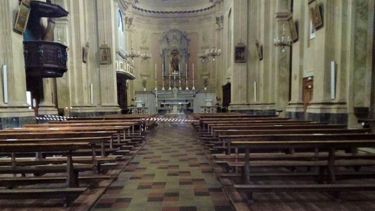 Nella parrocchiale di Losine c’è posto solo per 46 fedeli