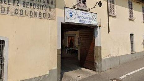 La sede di Rovato Soccorso, in via Calca, presa di mira dai ladri