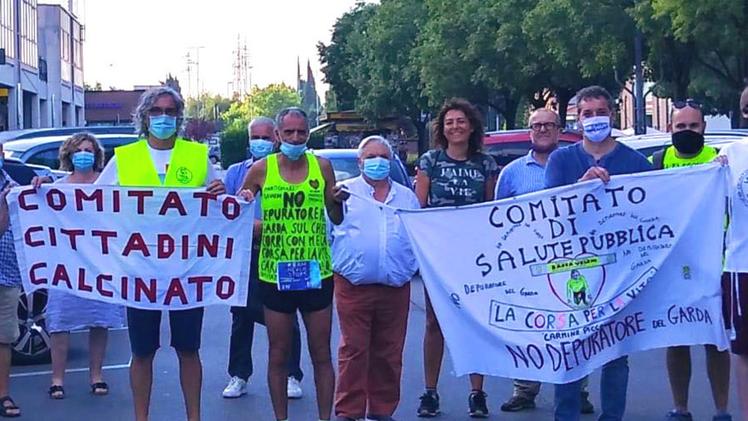 La maratona di Carmine Piccolo: l’ultima protesta anti-depuratore
