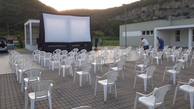 Collebeato: lo spazio per il cinema all’aperto nel Centro civico