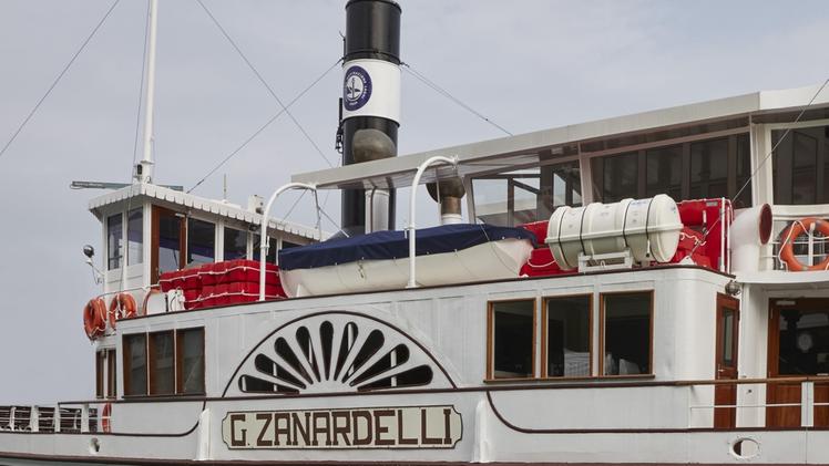 La storica motonave «Zanardelli», varata sul Garda nel 1903