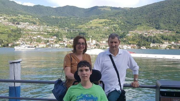 Carlo Fiori con la moglie Paola e il figlio Daniele di 21 anniLa Fondazione Richiedei di Gussago ospiterà l’attività di Nemo