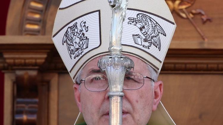 Il vescovo monsignor  Tremolada