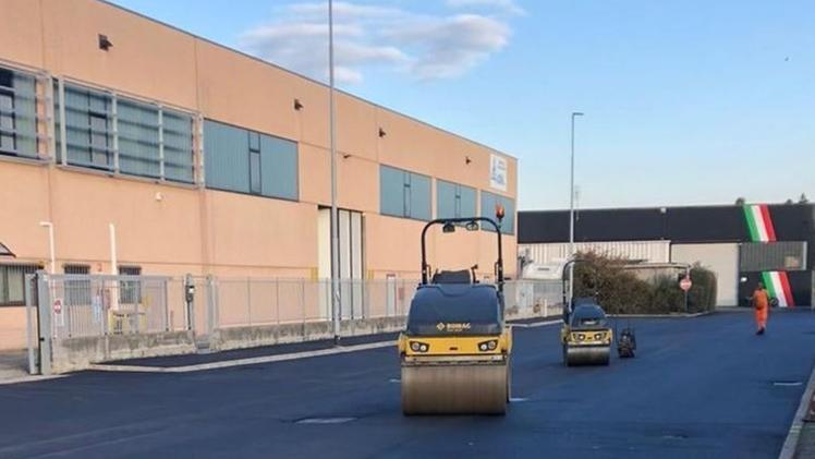 A Ospitaletto è iniziata la prima tranche dei lavori di asfaltatura