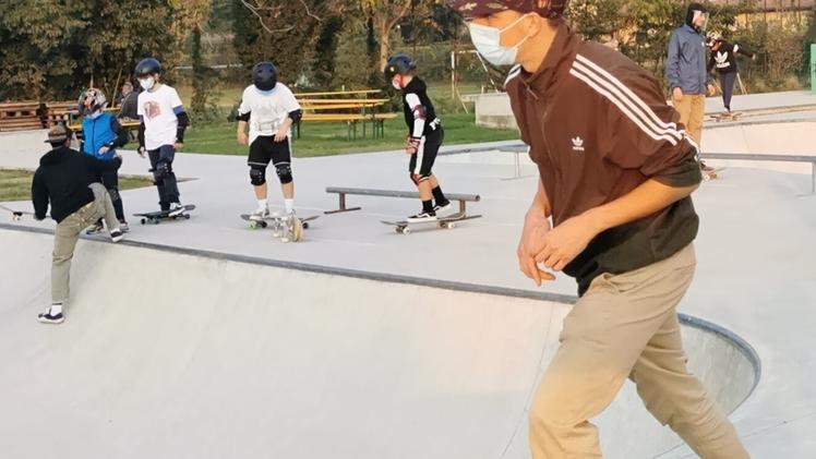 Il santuario della MadonninaLo skatepark di Palazzolo; potrà aprire anche ai ragazzi con disabilità
