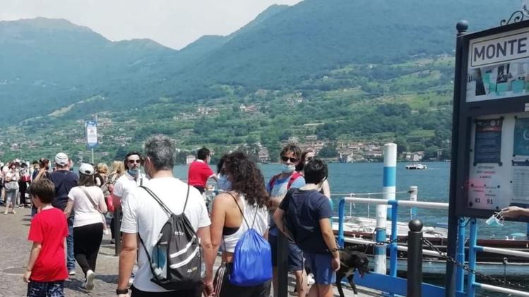 Turisti a Montisola: solo a settembre numeri in linea col passato