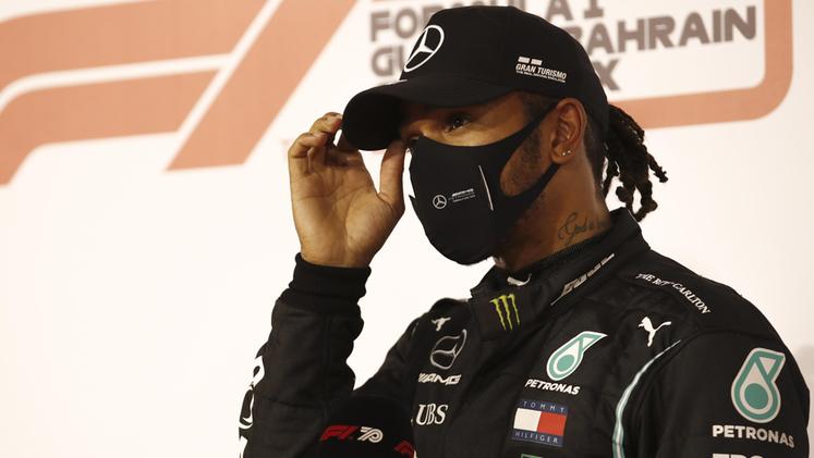 Il campione del mondo Lewis Hamilton