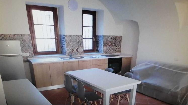 Uno degli appartamenti che Sarezzo ha dedicato al progetto di «housing sociale»