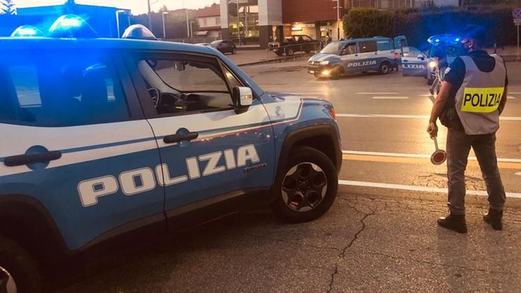 Servizi di controllo della polizia a Brescia