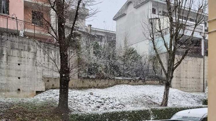 Una spruzzata di neve a Premiano