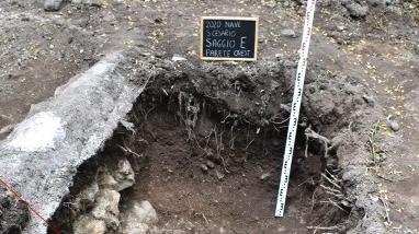 Nave  Reperti ritrovati durante gli scavi nel sito di San CesarioUn’altra istantanea delle ricerche archeologiche 