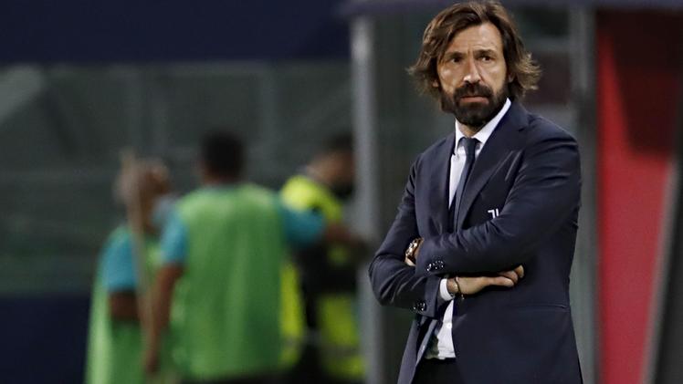 Andrea Pirlo ormai ex allenatore della Juventus
