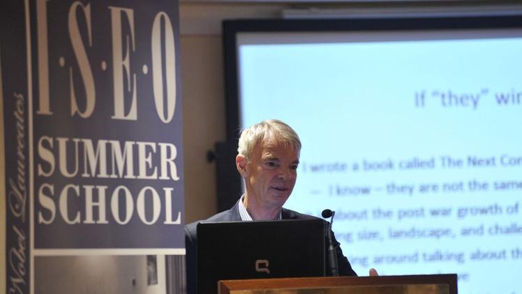 Michael  Spence è tra gli economisti Premio Nobel che hanno rinnovato la collaborazione con  Iseo summer school