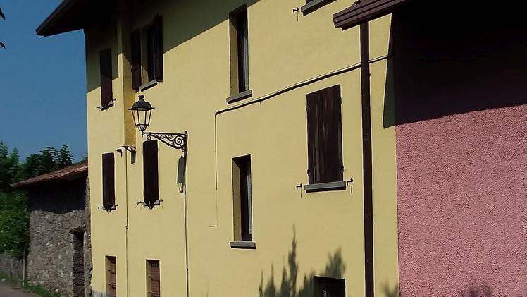 La casa  di Artogne in cui viveva Gian Luca Fanchini