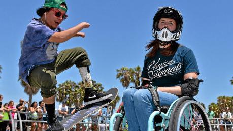 Uno sport per tutti: dai giovanissimi skaters ai ragazzi con disabilità motorie Wave è un impianto inclusivo