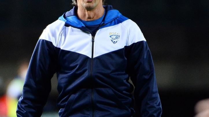 Esultano i giocatori del Brescia: primi in classifica alla sosta FOTOLIVEFilippo Inzaghi, 48 anni, allenatore del Brescia: 6 punti nelle prime 2 partite