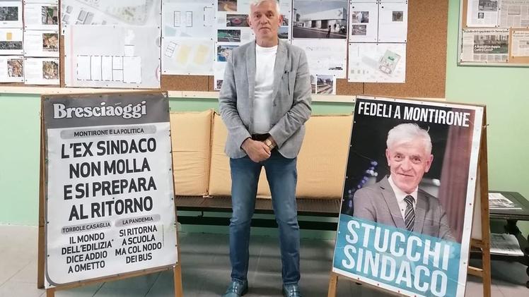 Eugenio Stucchi  si presenterà alle urne con l’obiettivo di poter riprendere in mani le redini dell’Amministrazione che ha dovuto lasciare ad aprile