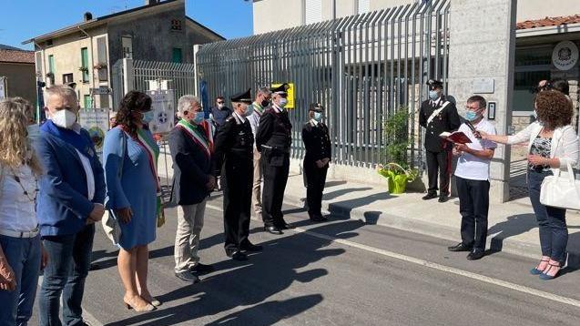 La recente inaugurazione della nuova  caserma dei carabinieri a Nave, al servizio della Valle del Garza