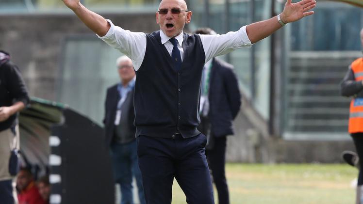 Gigi Cagni, 71 anni: nel Brescia 9 anni da difensore con 262 presenze e 3 reti; 2 mesi e mezzo da allenatore in B nel 2017 con la salvezza FOTOLIVE