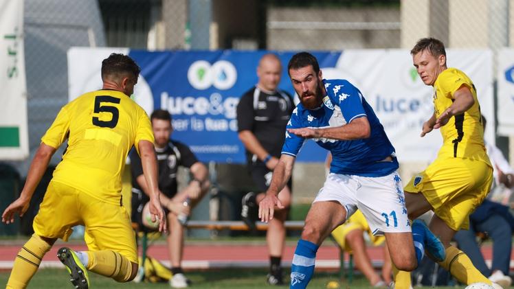 Riad Bajic, 27 anni, attaccante del Brescia: contro la Cremonese potrebbe tornare titolare FOTOLIVE