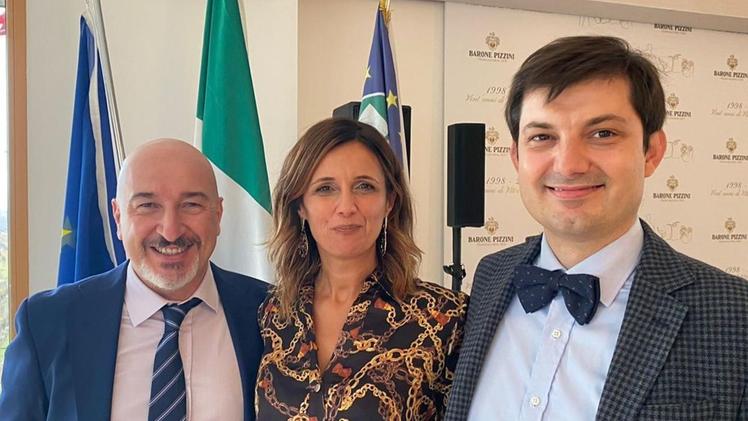 Il vertice della Fai-Cisl di Brescia emerso dal congresso: Valter Chiocci, Rossella Gazzaretti e Andrea Garzoni