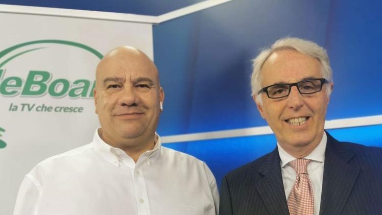 Rolando Pellegrinelli  e Riccardo Venchiarutti di TeleBoario