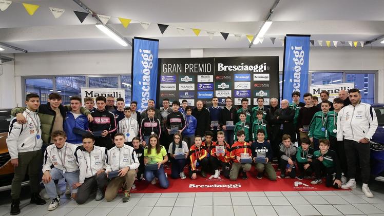 L’ultima premizione del Gran Premio Bresciaoggi avvenuta nella concessionaria Renault Manelli il 15 dicembre 2019