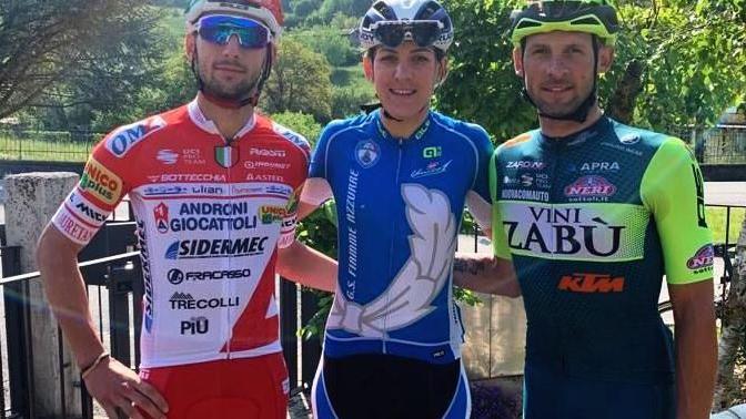 Mattia, Simona e Marco Frapporti: si sono ritirati tutti dal ciclismo