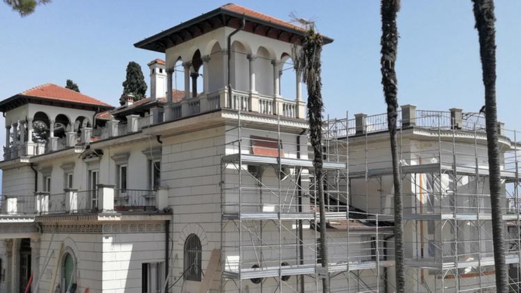 L’ex Casinò di Gardone Riviera: completare il recupero della storica palazzina è fra gli obiettivi del progetto