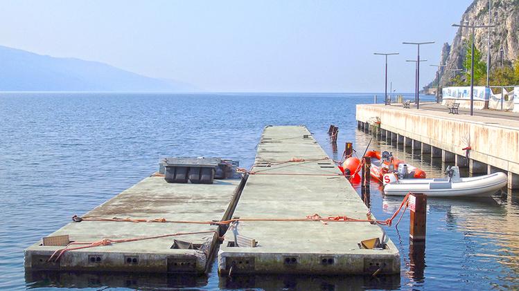 Il Mose di Campione: la diga mobile è stata progettata prendendo spunto dalla barriera anti-acqua alta di Venezia