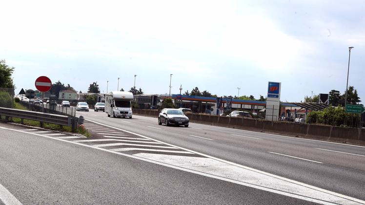 Il punto lungo la A4, tra Brescia ovest e Ospitaletto in direzione Milano, dove è avvenuto l'investimento mortale