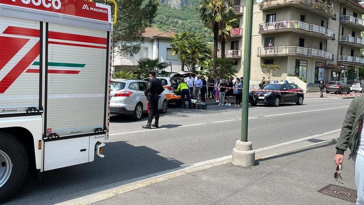 La via in cui è avvenuto l'incidente mortale: via Roccole a Darfo Boario Terme