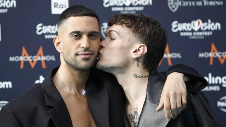 Mahmood e Blanco all'Eurovision Song Contest di Torino