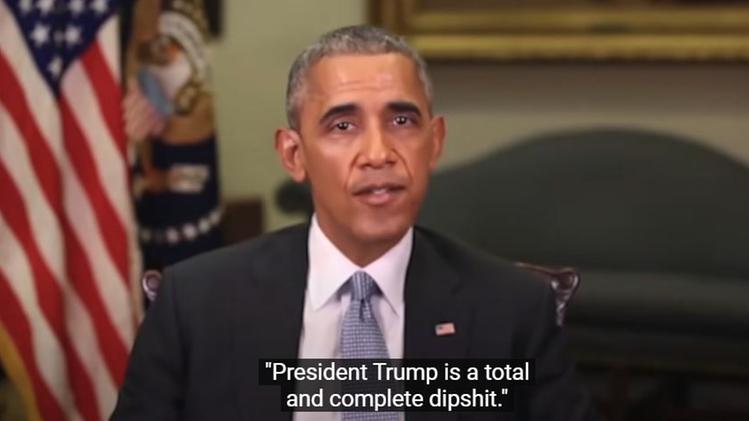 L’ex presidente degli Stati Uniti  nel mirino dei deepfake: in un video il  finto Obama – indistinguibile da quello vero  – rivolge parole offensive a Trump