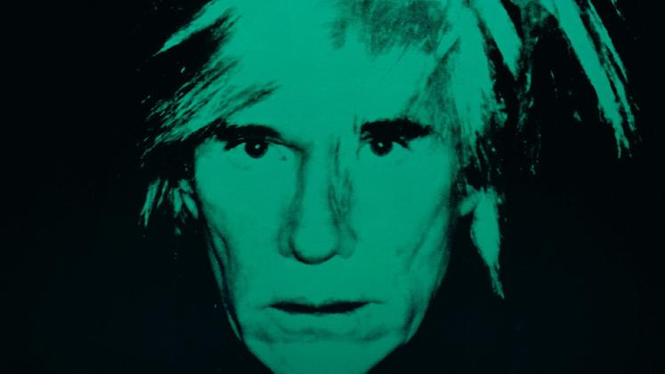 Autoritratto di Andy Warhol, indiscussa icona della Pop-art