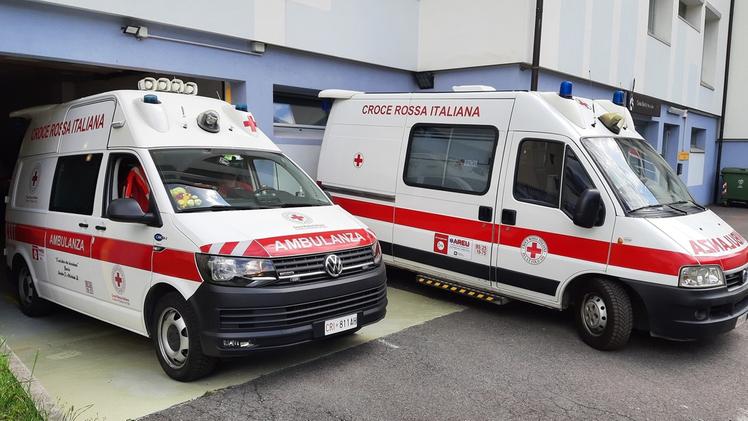 Le ambulanze della Croce rossa di Breno  fanno capo al Comitato di Palazzolo