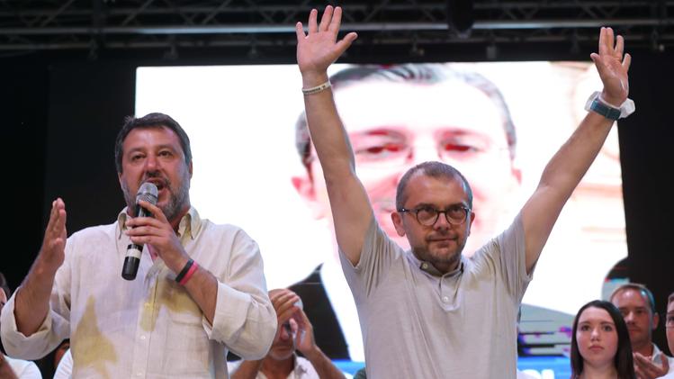 Salvini e Rolfi ad Adro