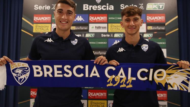 Vincenzo Garofalo e Nicolas Galazzi:  forze fresche per il Brescia in vista dell’inizio del nuovo campionato di Serie B ONLY CREW FABRIZIO CATTINA