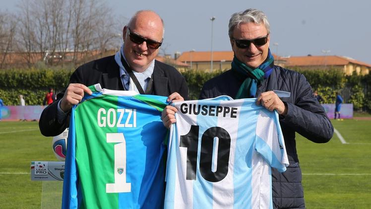 Antonio Gozzi e Giuseppe Pasini: mercoledì di fronte nella Steel Cup
