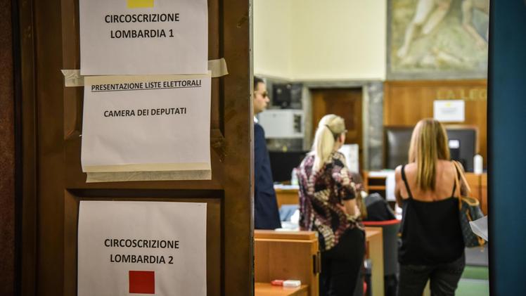 La Corte d'appello di Milano, aperta per il deposito delle firme con liste e candidati