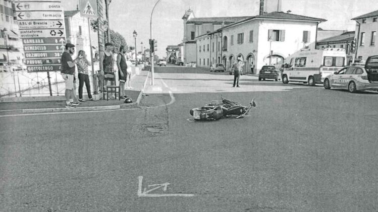 Le immagini dell’incidente  avvenuto nel 2020 a Isorella 