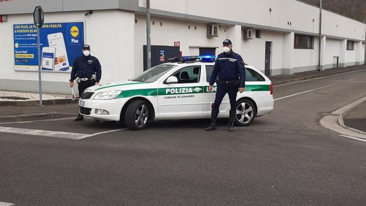 Una pattuglia dell'Aggregazione Polizia Locale Valsabbia