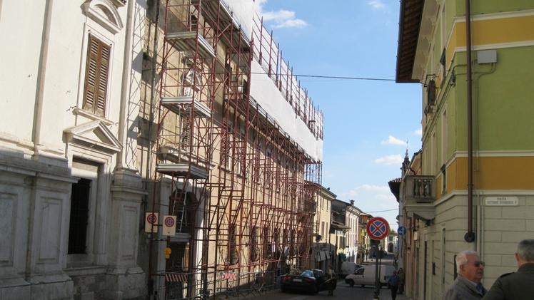 Quella del Corlo è una delle tre piazze da riqualificare entro il 2023Palazzo Carpaneda a Lonato: prevista la realizzazione di un Museo con la collezione fotografica Giacomelli
