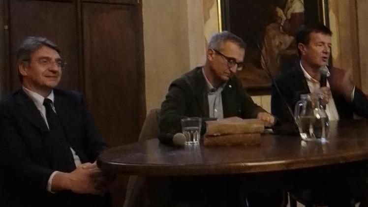 A Padernello i sindaci di Brescia e Bergamo, Emilio Del Bono e Giorgio Gori